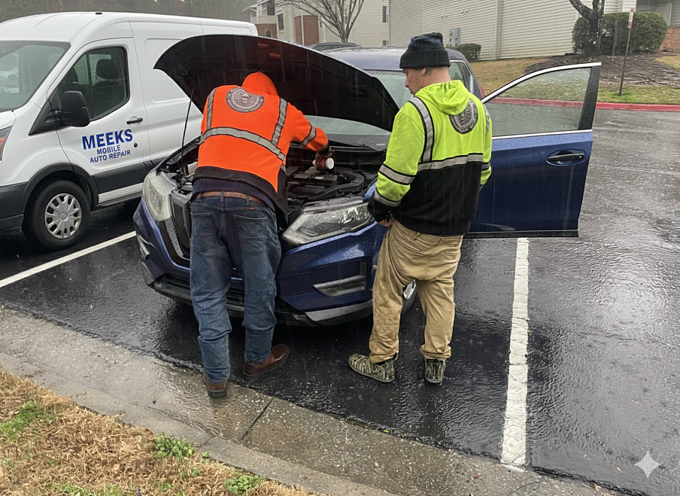 Meeks Mobile Auto Repair is a trusted mobile mechanic serving Macon and Middle Georgia, providing professional diagnostics and reliable repairs directly at your location.